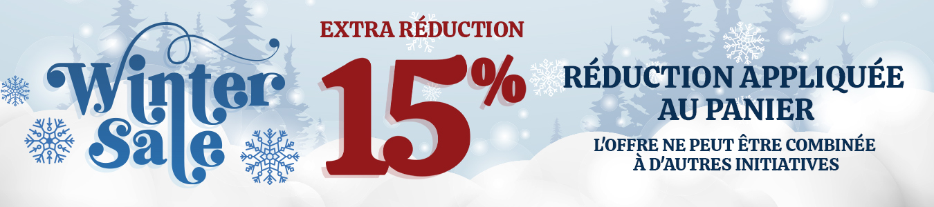 Vente -15% Vente -15%