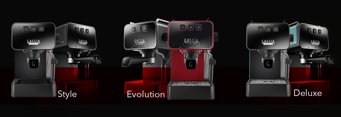 Explorez la nouvelle gamme de machines à café manuelles Gaggia Espresso, Caffè Italia