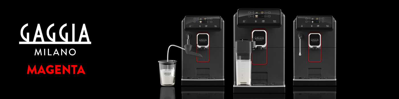 La nouvelle gamme de machines à café super automatiques Gaggia Magenta