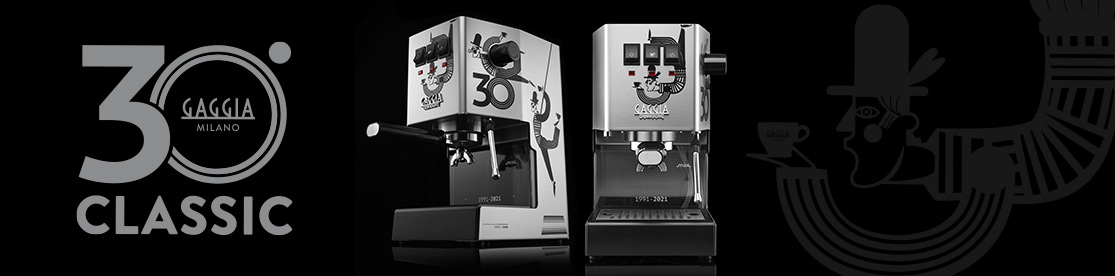 L’édition limitée Gaggia Classic 30 est arrivée!