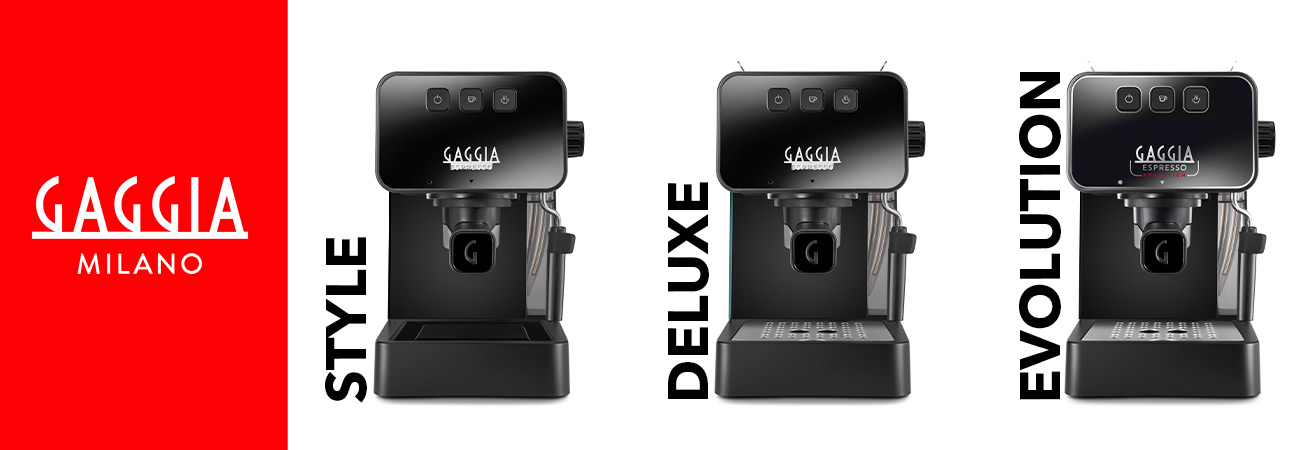 Explorez la nouvelle gamme de machines à café manuelles Gaggia Espresso, Caffè Italia